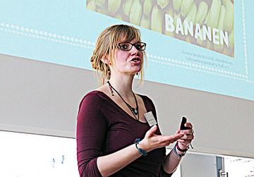 Judith Altenbockum führte die Teilnehmenden ins Thema ein. Foto: PI
