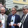 von links nach rechts: Ulrich Hirtzbruch (Prorektor), Andreas Rödel (Stellv. Bürgermeister von Herford) und Helmut Fleinghaus (Rektor). Foto: HFKM/Annette Hirtzbruch