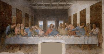 Gemälde von Leonardo DaVinci: Das letzte Abendmahl