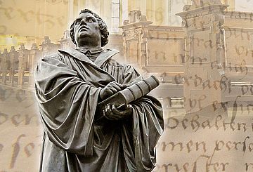 Martin Luthers Thesenanschlag am 31. Oktober 1517 gilt als ein zentraler Ausgangspunkt der Reformationsbewegung. Die Broschüre beantwortet die wichtigsten Fragen rund um die Reformation. Bild: Public Domain