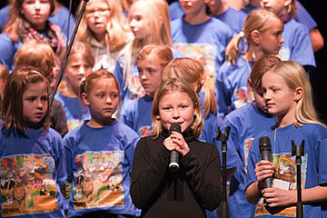 Kindermusical »Noah und die coole Arche« vor 700 Zuschauern im Saalbau Witten. Foto: Stiftung Creative Kirche in Witten