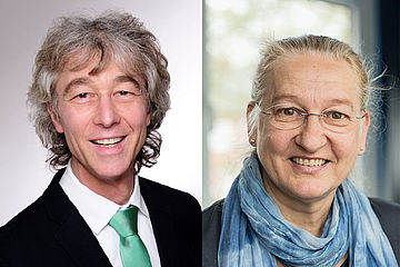 Pfarrer Ralf Greth und Pfarrerin Heike Proske