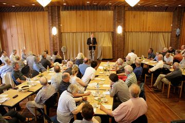 Beintker in Anlehnung an Karl Barth: „Zwei Charismen braucht der Christ: Widerstandsgeist und Humor“. Foto: EKvW Beintker in Anlehnung an Karl Barth: „Zwei Charismen braucht der Christ: Widerstandsgeist und Humor“. Foto: EKvW