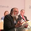 Professor Martin Tamcke berichtete der Synode über die Situation der bedrängten, bedrohten und verfolgten Christen im Mittleren Osten. Foto: EKvW