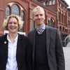 Petra Wallmann und Dr. Hans-Tjabert Conring. Foto: EKvW