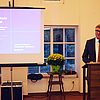 Pfarrer Christian Heine-Göttelmann referierte über Diakonische Perspektiven zur sozialen Gerechtigkeit. Foto: Christine Fernkorn