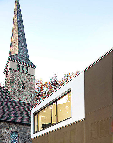 Umgestaltung und Erweiterung Gemeindehaus an der Pauluskirche in Bochum. Foto: Fabian Linden, Bochum