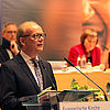 Landtagspräsident André Kuper sprach vor der westfälischen Landessynode. Foto: EKvW
