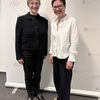 Rektorin Prof. Dr. Angelika Epple (links) und Präses Dr. Adelheid Ruck-Schröder freuten sich über das Kennenlernen.