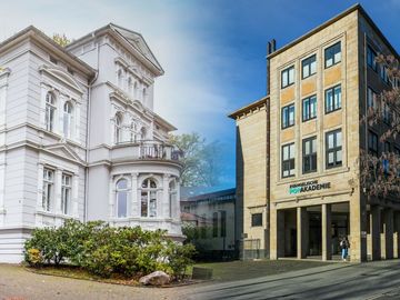 Die Hochschulstandorte in Herford und Witten. Bild / Montage: EkvW