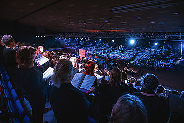 Die Uraufführung in Essen war ein voller Erfolg. Foto: Creative Kirche