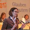 Prof. Dr. Christiane Tietz vom Institut für Hermeneutik und Religionsphilosophie der Universität Zürich sprach »Von der Freiheit und Unfreiheit eines Christenmenschen« Foto: EKvw